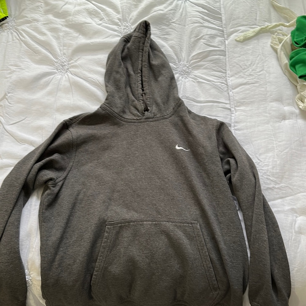XL oversized grey nike hoodie